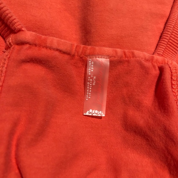 Free People Hot Shot Mini Dress With Pockets In Electric Sunset. NWOT! Sz XL - Picture 8 of 9